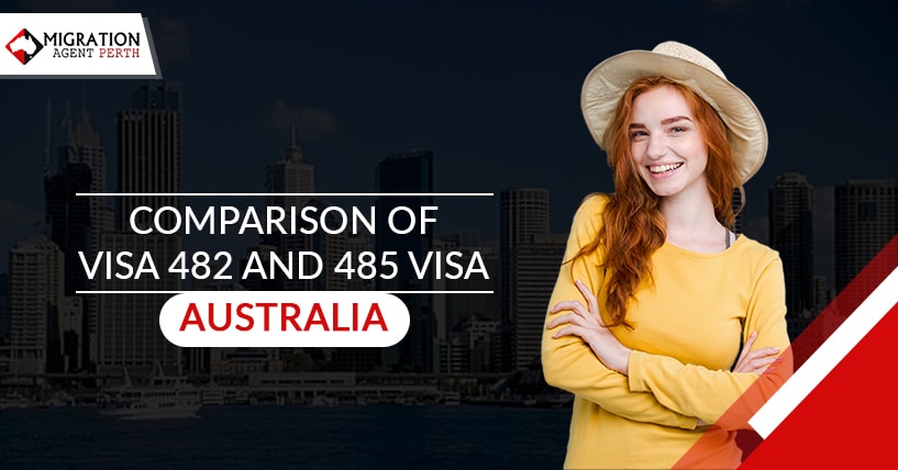 Comparison of Visa Subclass 482 and Subclass 485 Australia